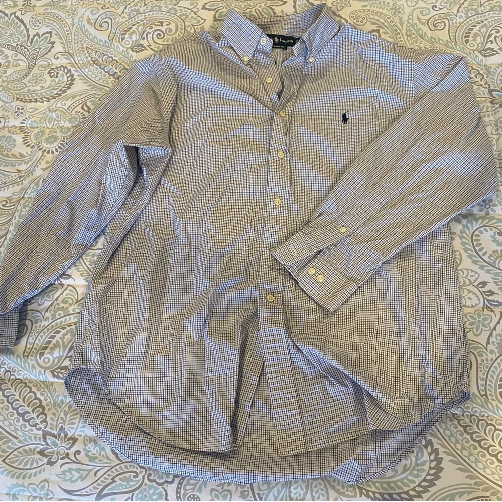 Ralph Lauren classic fit men’s button down shirt